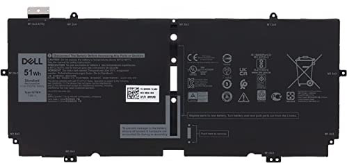 Dell Akku Batterie 51wh 6375mAh 7.6V 4-Zellen XPS 13 7390 2-in-1 Typ: 52TWH NN6M8 XX3T7