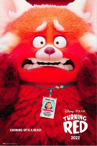 empireposter Disney - Poster - Turning Red - Rot