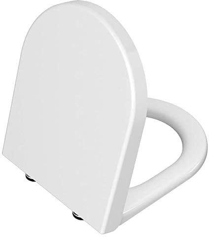 VitrA Abattant WC avec fermeture amortie pour WC Integra & S50 54 cm (D) Blanc brillant