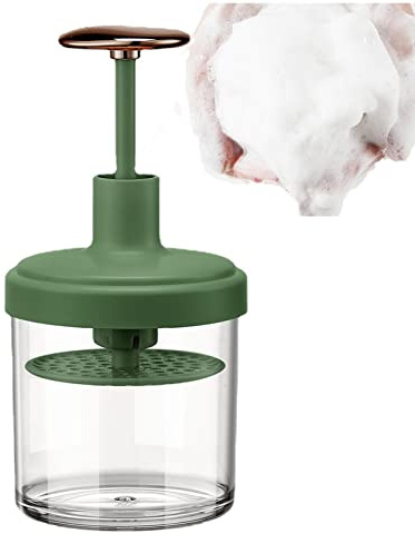 PW TOOLS Schaummacher, Bubble Maker Schäumer, Schaum Hersteller für Gesichtswäsche, Tragbares Duschbad Shampoo Gesichtsreiniger Bubble Foamer Gerät, Gesichtsreinigungstool