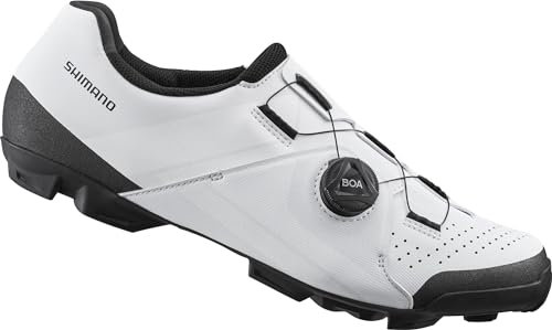Shimano Unisex Zapatillas SH-XC300 Fahrradschuh, Blanco, 45 EU