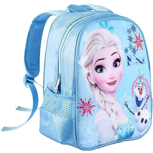 PYTRARTY Frozen Rucksack,Frozen Schulrucksack Kinder,Eiskönigin Kinderrucksack,Frozen Prinzessin Rucksack,Rucksack Geeignet für Mädchen von 2-5 Jahre