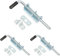 KOTARBAU® Federriegel 220 mm Torriegel Schlossriegel Riegel Türriegel Verrieglung Torschieber Türschieber Torschlossriegel Bodenschieber Verzinkt (Packung mit 3)