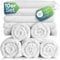 slummer Seiftücher 30x30 cm Gesichtshandtücher Frottee 10er Set Waschlappen - Weiss Frottier 100% Baumwolle 500gsm 10-TLG Gästehandtuch, weiches Handtuch klein