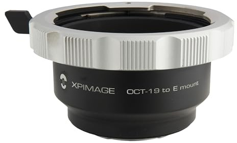 XPIMAGE Objektivadapterring, kompatibel mit Lomo OCT-19-Objektiv für Sony E-Mount-Kamera A7M3 A7M4