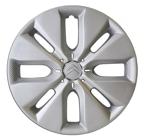 Kit de 4 enjoliveurs adaptables – pour Citroen C3 – diamètre 15 – Non d'origine