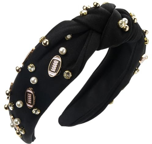 scicent Haarreifen Damen Strass-Stirnband Kopfbedeckung Haarbänder Mode Perlen Kristall Schmucksteine Glitzernd Diamant Bling Haarreif Styling Accessoires für Frauen Braut Hochzeit - 26219