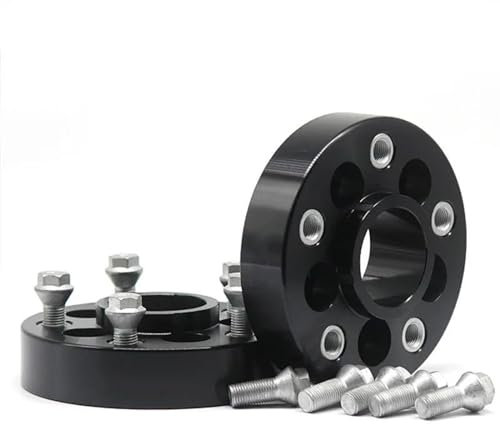 DZSDKHLFJ Distanzscheiben 2 Stück 25/30/35Mm Spurverbreiterungsadapter PCD 5 X 120 CB 65 Oder 72,56 Mm M14 X P1.5 Passend Für VW T5 T6 Rad Distanzscheiben(40mm 65.1mm)