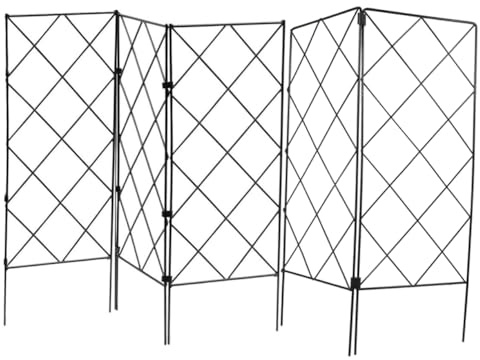 PAMINGONO 5piezas Soporte para Trepadoras Rejilla De Jardín para Vertical para y Exteriores