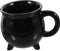Garneck 5st Hexenbecher Halloween-dekor Lustige Kaffeetasse Suppe Kaffeebecher Latte-becher Espressotassen Champagnerbecher Wasserbecher Halloween-tassen Hexengebräu Bierkrug Black Keramik
