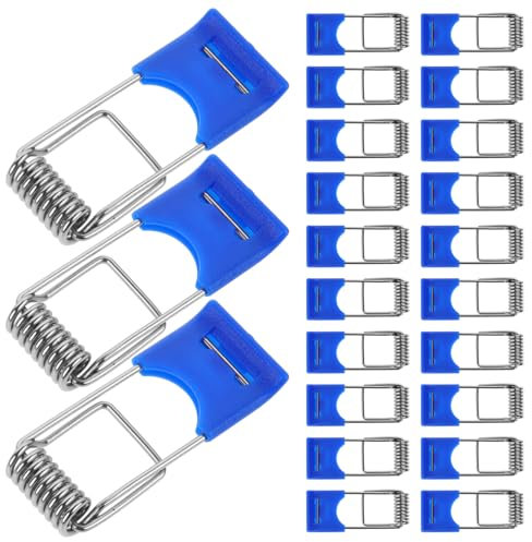 jojofuny Schrankbeleuchtung Mit Kabel Glaskantenbeleuchtung Led 100 Stück Federklemmen Für Flächenleuchten Einbauleuchten Einbauleuchten-clips Für Deckenlampen Beleuchtungszubehör
