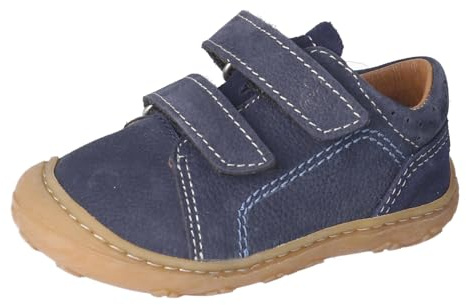 RICOSTA Unisex Low-Top Sneaker Tommy, Baby und Kleinkinder Lauflernschuhe, Weite: MITTEL, lose Einlage, terracare, See/Nautic (170), 22 EU