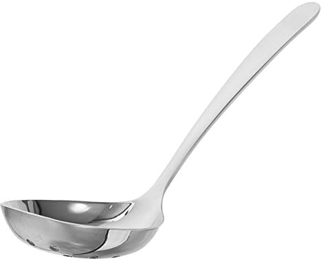 OFFSCH Edelstahl Servierlöffel Für Suppen Und Hot Pot Rostfrei Multifunktionaler Schaumlöffel Große Küchenkelle Für Buffet Restaurant Und Zuhause Hygienisch Und Langlebig