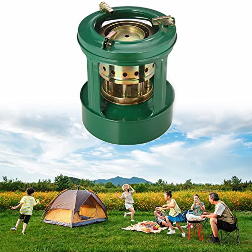 Acampar Estufa de Queroseno Portátil Mini Estufa de Cocina Compacta para Queroseno y Diésel - Hornillo Estufa de Camping - Ideal para Reuniones de Vacaciones y Picnics