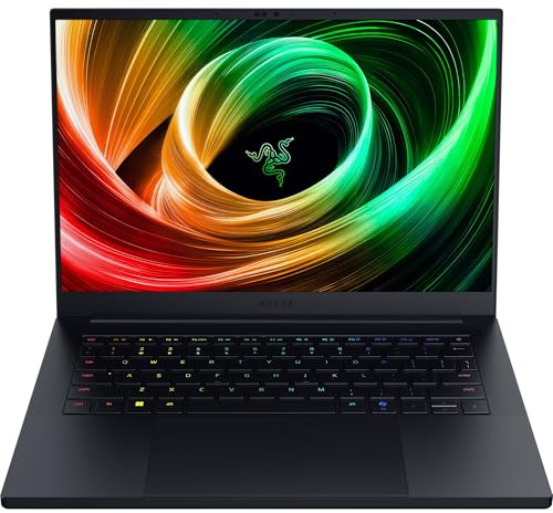 Razer Computer portatile da gioco Blade 14 (2025): NVIDIA GeForce RTX 5070 - CPU AMD Ryzen AI 9 365 - Display OLED 3K 120Hz - RAM LPDDR5X da 32 GB - SSD da 1 TB - Sottile e leggero - Chroma RGB