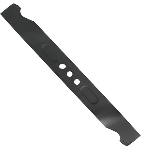 IMJ-Global Lama per Tosaerba Tagliaerba a Scoppio | Lunghezza 53 cm | Larghezza 55 mm | Diametro Fori 15 mm / 18 mm