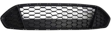 Autoersatz Grilleinsätze Glänzend Schwarze Auto-Frontstoßstange, Unterer Grill, Wabengitter Für Ford Für Fusion Für Mondeo 2013–2016 Kühlergrill Doppelsteg