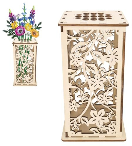 Kaempe Vaso per Fiori Lego Bouquet 10313 10328 10342 10280 per Lego Orchidea, Rose,Flowers, Tulipani, Fiori Di Ciliegio
