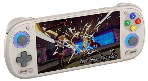 Retroid Pocket 6 Console Portatile Android - Schermo AMOLED 5.5 1080p 120Hz, Snapdragon 8 Gen 2, 12GB RAM, 128GB, Wi-Fi 7, Joystick 3D Hall Effect.