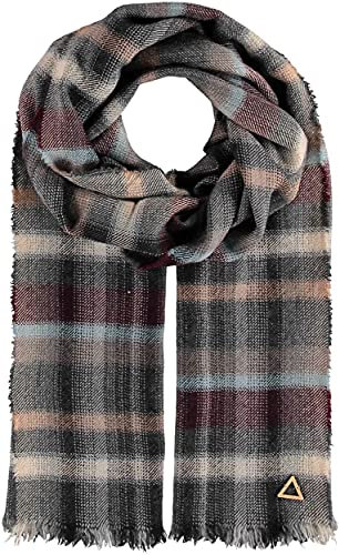 FRAAS Herren Schal in Wollmischung - Made in Germany Charcoal