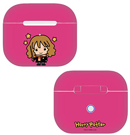 Head Case Designs Licenza Ufficiale Harry Potter Hermione Deathly Hallows XLIII Vinile Sticker Pelle Adesivo Compatibile con Apple AirPods 3 3rd Gen