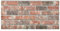 vidaXL 3D-Wandpaneele 11 Stk. Dunkelbraun & Grau Backstein-Optik EPS