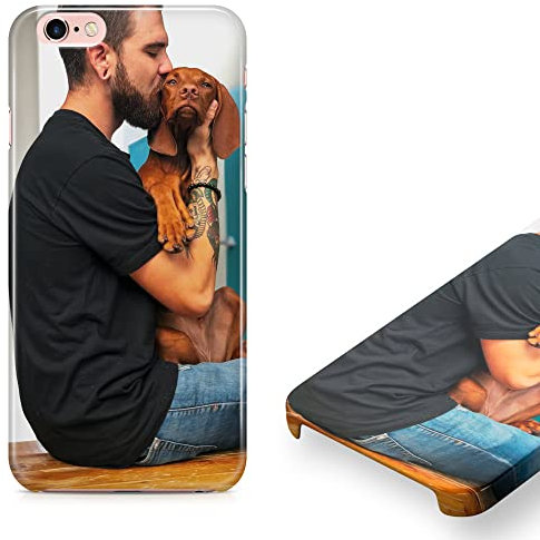 iPhone 6/6s Personalised Photo Phone Case | Customize with Photos, 3D Custom iPhone 6/6s Picture Case/Cover | Glossy 3D Snap Hard Case, for iPhone 6/6S