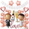 Just Married Luftballon 34 Stück Just Married Deko Hochzeitsballons Hochzeitsdeko Hochzeit Dekoration hochzeitsdeko hochzeitsdekoration Set Mr Mrs Luftballons Hochzeit Girlande Banner für Party