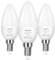 Lepro E14 LED Light Bulb, Small Edison Screw SES Candle Bulbs, 4.9W 470lm, 40W Equivalent, Warm White 2700K, Energy Saving, Non-dimmable, Pack of 3