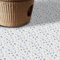 Alwayspon Vinyl Flooring Self Adhesive Floor Tiles Sticker Peel and Stick Vinyl Flooring Planks for Kitchen Living Rooms and Bathroom Floor, White Blue Terrazzo