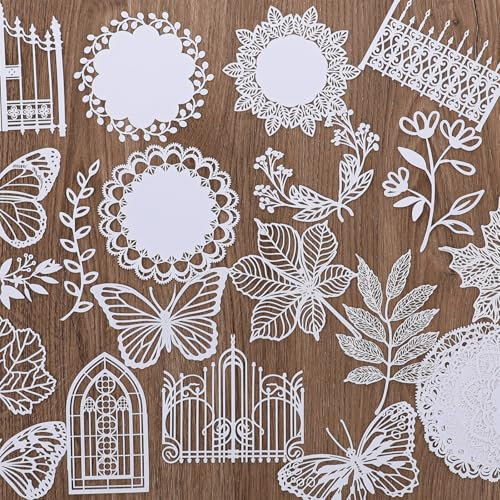Vintage Scrap book Papiers pitze für Scrapbooking-Vorräte Scrap booking Spitzen rahmen und Grenzen Vintage Scrap book Ausschnitte Papiers pitze für Junk Journaling,DIY Craft Album Planner Verzierungen