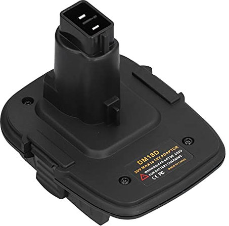 Battery Adapter, Plated Brass Connector, High Temperature, 18V Input Voltage, 18V Battery Tool, Compatible with DM18D Power Dock