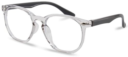 Fogcays Lunettes anti-lumière bleue pour enfants – Lunettes anti-maux de tête et anti-fatigue oculaire – Lunettes légères anti-reflets pour télévision et anti-reflets avec filtre de lumière bleue,