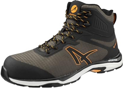 ALBATROS TRAILMASTER MID S3S ESD FO HRO SR Herren Sicherheitsschuhe rutschfest metallfrei Fiberglaskappe Arbeitsschuhe