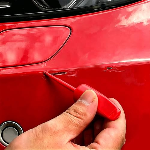 R-timer Stylo Retouche Peinture Voiture pour Fiat 500 312 I 2008-2015, Effaceur Anti-Rayures séchage Rapide Rénovateur Peinture Finition Auto,Red