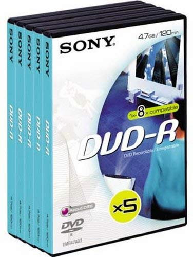 Sony DMR47VD DVD-Rohling DVD-R Videobox