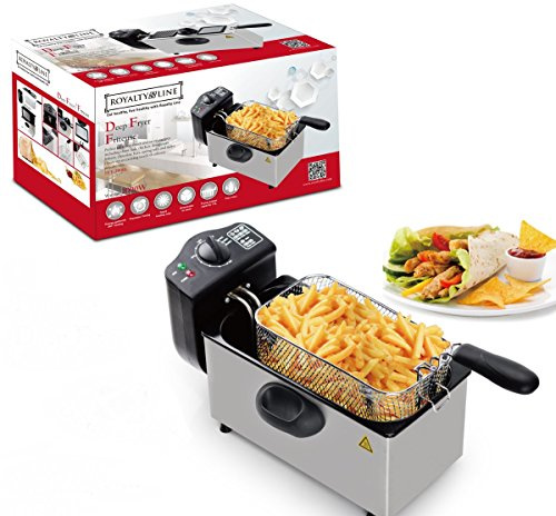 Friggitrice elettrica professionale Royalty Line 2000W 3 Litri