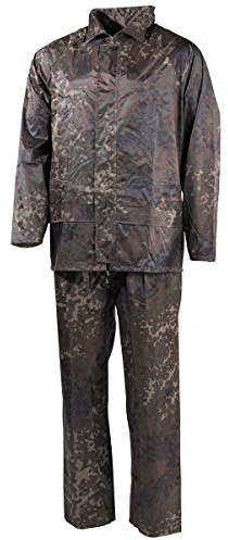 MFH Regenanzug Regenjacke Regenhose Kapuze wasserdicht Damen Herren Unisex