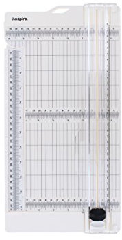 INNSPIRO Papierschere A4, 15 x 30 cm. Erweiterbar auf 43 x 30 cm, ideal für Bastelarbeiten mit Kindern, Dekorationen und kreative Aktivitäten