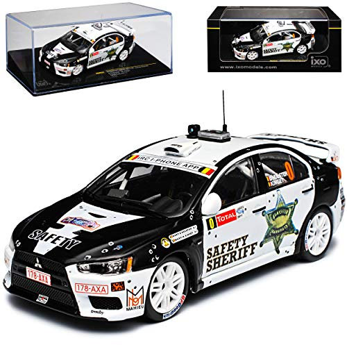 Mitsubishi Lancer Evo Evolution X Hulster Safety Sheriff Ypres Rally 2011 RAM533 1/43 Ixo Modell Auto