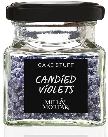 Mill & Mortar Violets - Frammenti canditi commestibili 40g