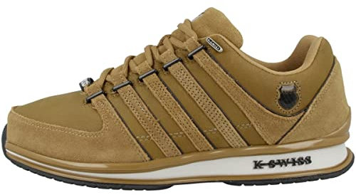 K-Swiss Herren Rinzler Sneaker, BONEBROWN/Black, 40 EU