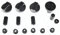 ELECTROTODO mandos cocina multiposición negro kit 4 unidades 4480000010