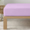 Degrees Home - Collection - Drap Housse 90x190+33 - Microfibre Polyester Brossée - Grandes Bonnet 33 cm - Lilas