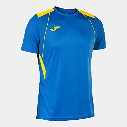 Joma Kurzarmshirt Mann Championship VII königsblau gelb