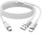 MOSWAG 2in1 USB-C to USB-B Printer Cable 5FT/1.5M with USB A-Male to B-Male Compatible with MacBook Pro, HP, Canon, Brother, Samsung Printers