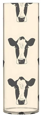 Blumenvase Kühe unzerbrechliche dekorative moderne Vase Kunststoffvase für Büro Zuhause Meeting