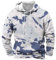 Generisch Pullover Herren Winter Warm Kapuzenpullover Fleecepullover mit Camouflage Bedruckt Winterpullover Herrenpullover Sweatshirt Kordelzug Hoodies Sweater Damen wintermantel lang warm, Sale