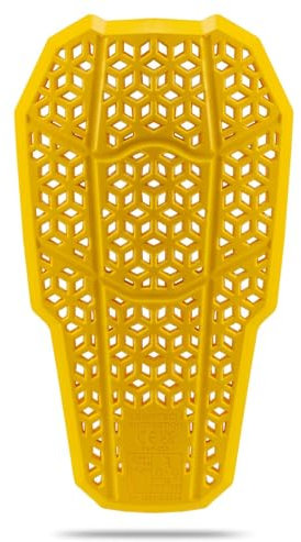 DAPH Protector de Espalda, Espaldera Rhomb Flex Series Nivel 2 CE + UK CA de Keep Tech Protection. KT253. Color Amarillo.