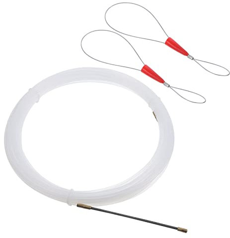 NULYLU 5m Wall Electrical Cable Puller Tool Für Elektriker Nylon Kabelzieher Fastenern Effizienter Drahtzieher Für Enge Rohre Und Kabelverlegung